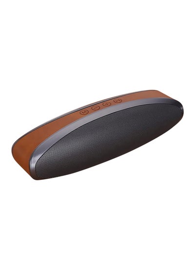 Buy Portable Bluetooth Speaker V3600 Brown/Grey in Saudi Arabia