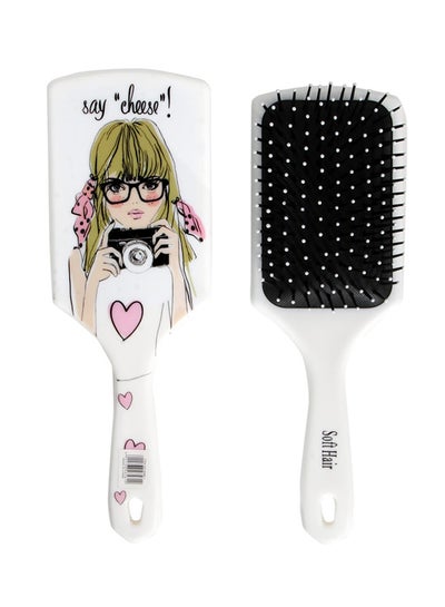 Buy Hair Brush Multicolour 30cm in Saudi Arabia