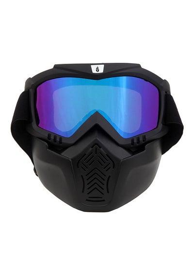 Buy Cycling Goggles Glasses With Removable Detachable Face Mask in Egypt