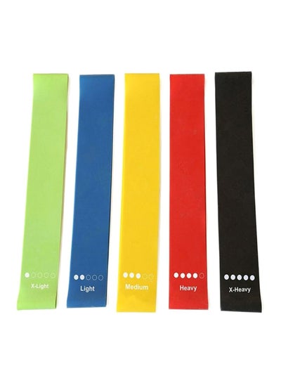 Buy 5-Piece Resistance Loop Exercise Band in Egypt