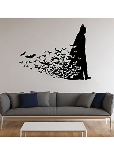 Buy Batman Wall Sticker Black 90x60cm in Egypt