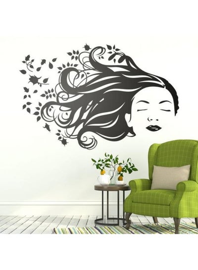 Buy Feeling Beautiful Wall Sticker Black 105x100cm in Egypt