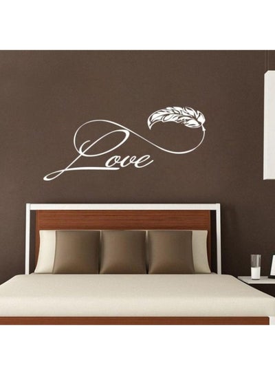 Buy Decorative Wall Sticker White 120x80cm in Egypt