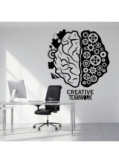 اشتري Creative Teamwork Wall Sticker Black 150x96 سنتيمتر في مصر