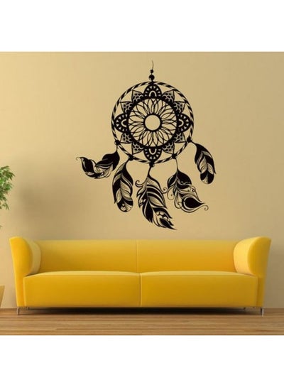 Buy Dream Catcher Wall Sticker Black 116x52cm in Egypt