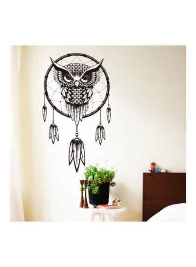 Buy Dream Catcher Wall Sticker Black 116x52cm in Egypt