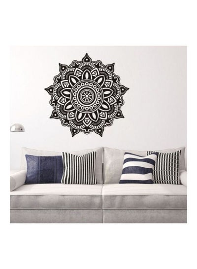 Buy Decorative Printed Wall Sticker Black 50x78cm in Egypt