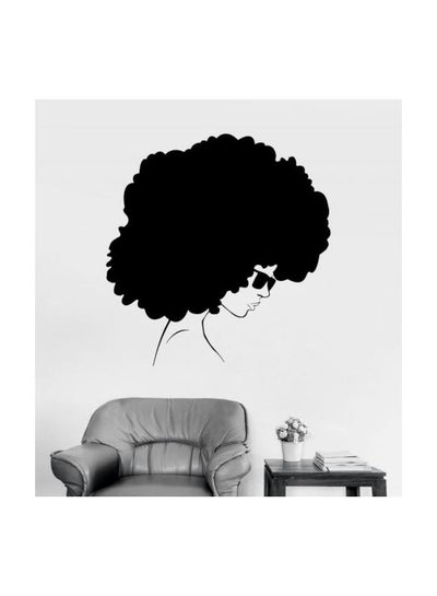 Buy African Lady Wall Sticker Black in Egypt