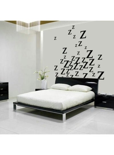 Buy Z Letter Wall Sticker Black 45x60cm in Egypt