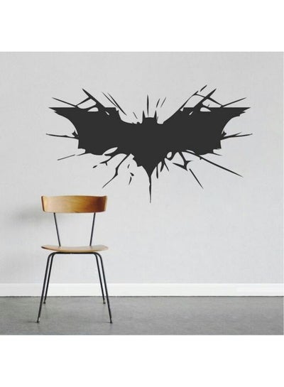 Buy Batman 2 Wall Sticker Black 45x60centimeter in Egypt