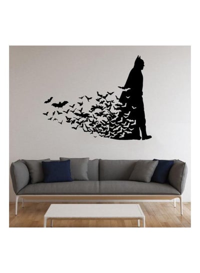 Buy Batman Wall Sticker Black 50x78cm in Egypt