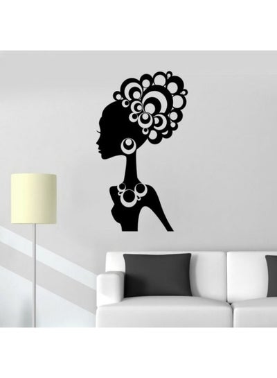 Buy Decorative Wall Stickers Black 90x60cm in Egypt