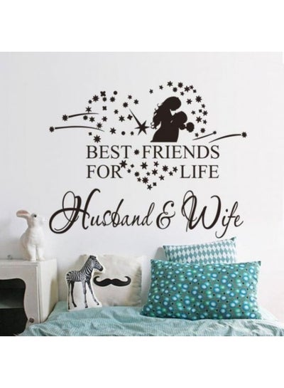 اشتري Vinyl Wall Sticker Black 80x120 سنتيمتر في مصر