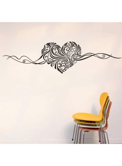 Buy Vinyl Wall Sticker Black 80x120cm in Egypt