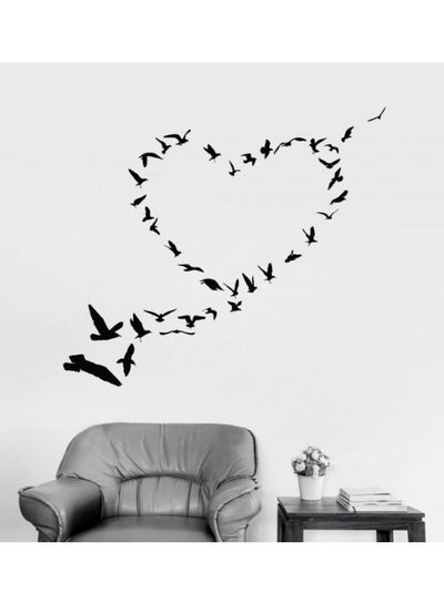 Buy Love 9 Wall Sticker Black 60x45cm in Egypt