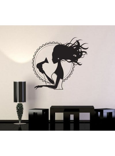 Buy Beauty 15 Wall Sticker Black 90x60cm in Egypt