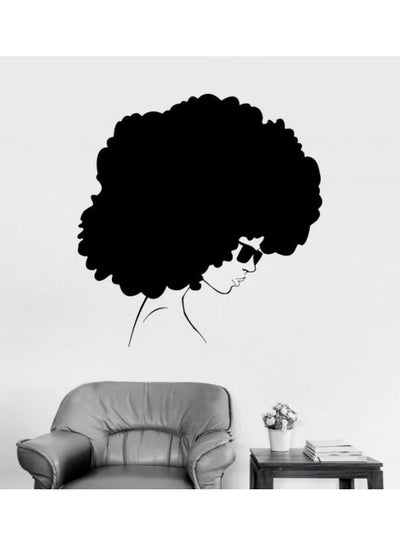 Buy African Lady 18 Wall Sticker Black 80x120cm in Egypt