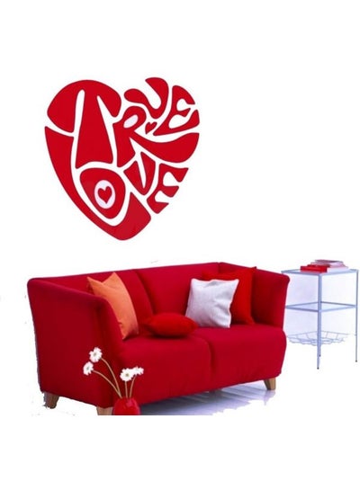 اشتري True Love Wall Sticker Red 96x150 سنتيمتر في مصر