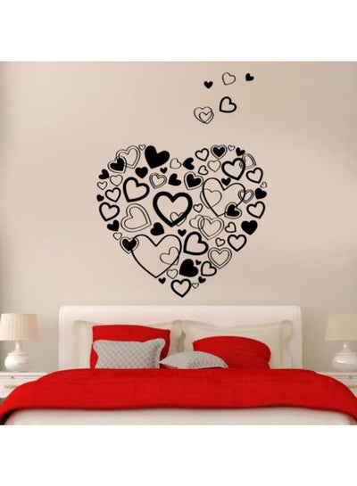 Buy Love 9 Wall Sticker Black 38x58cm in Egypt