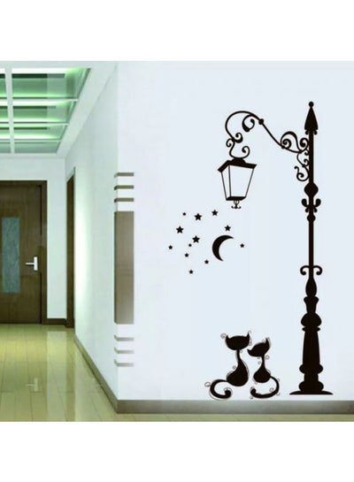 اشتري Street Lamp 2 Wall Sticker Black 100x105 سنتيمتر في مصر