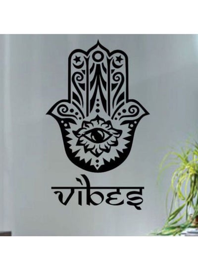 اشتري Zen Vibes Wall Sticker Black 120x80 سنتيمتر في مصر