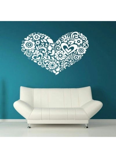 اشتري ملصق جداري بتصميم كلمة "Love" White 45x60 سنتيمتر في مصر