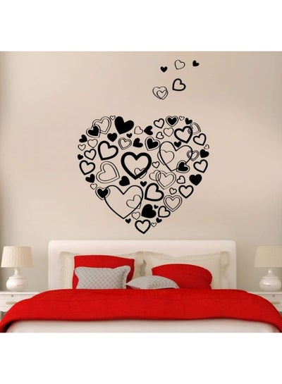 Buy Love Wall Sticker Black 65x38cm in Egypt