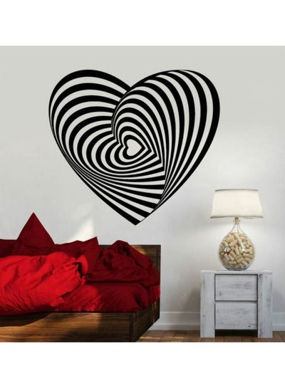 اشتري Love 7 Wall Sticker Black 120x80 سنتيمتر في مصر