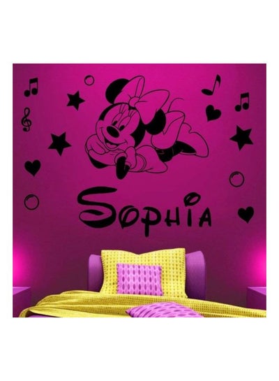 اشتري Little Minnie Wall Sticker Black 78x50 سنتيمتر في مصر