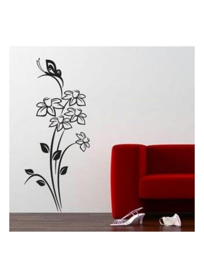 اشتري Leaves 3 Wall Sticker Black 96x150 سنتيمتر في مصر