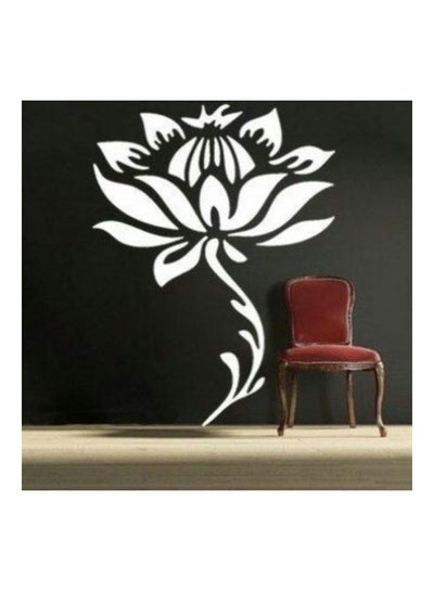 اشتري Rose 2 Wall Sticker White 50x78 سنتيمتر في مصر