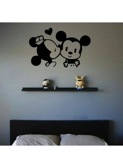 اشتري Micky And Minnie 1 Wall Sticker Black 150x96 سنتيمتر في مصر