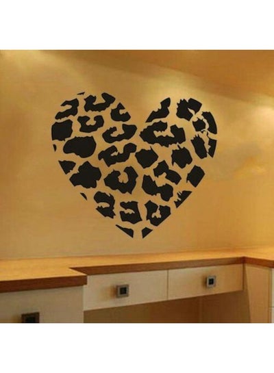 اشتري Love 8 Printed Wall Sticker Black 45x60 centimeter في مصر