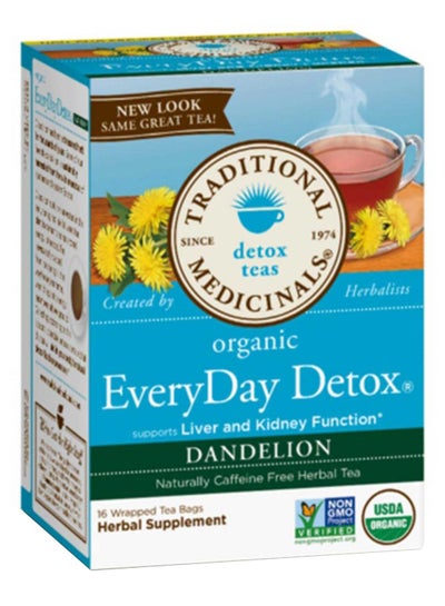 Buy Organic Everyday Detox Dandelion Herbal Tea in UAE
