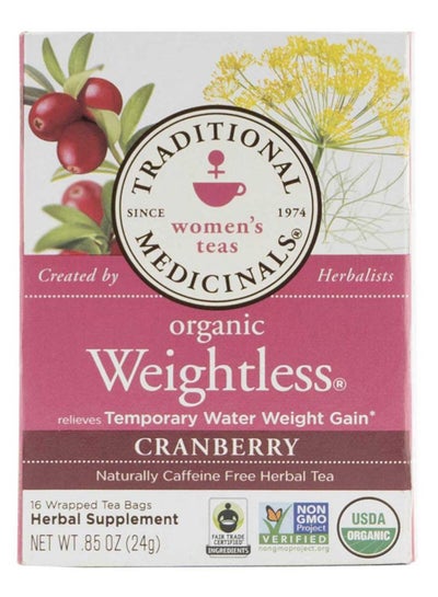 Buy Organic Weights Cranberry Tea 24grams in UAE