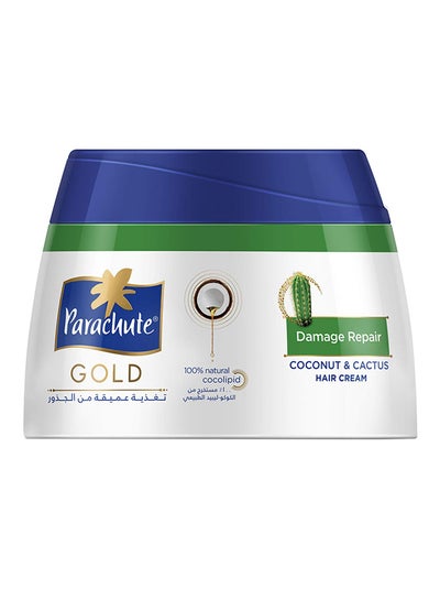 Buy Gold Damage Repair Coconut And Cactus Hair Cream 140ml in Saudi Arabia