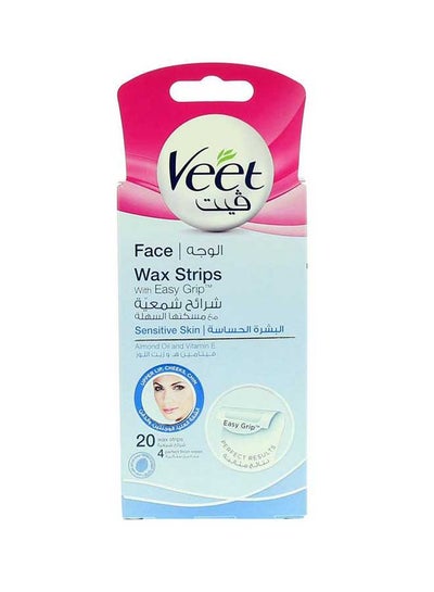 Buy 20-Piece Antibacterial Wet Wipes White 10grams in UAE