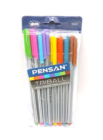 اشتري طقم أقلام حبر جاف، مكون من 8 قطع متعدد الألوان في مصر