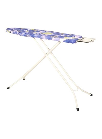 Buy Adjustable Ironing Board Purple/White/Yellow 110X30cm in Saudi Arabia