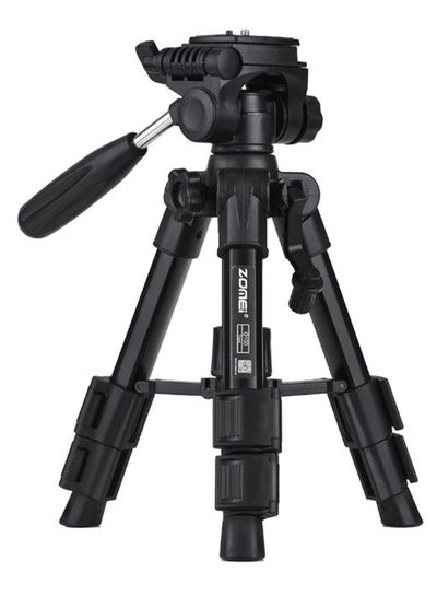 Buy Mini Tabletop Travel Tripod Black in UAE