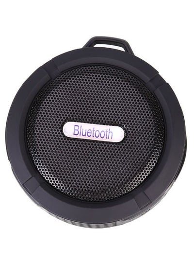 Buy Waterproof Portable Wireless Bluetooth Speaker Black in UAE