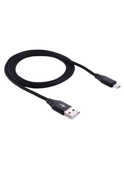 Buy Type-C Data Sync And Charging Cable 1meter Black in UAE