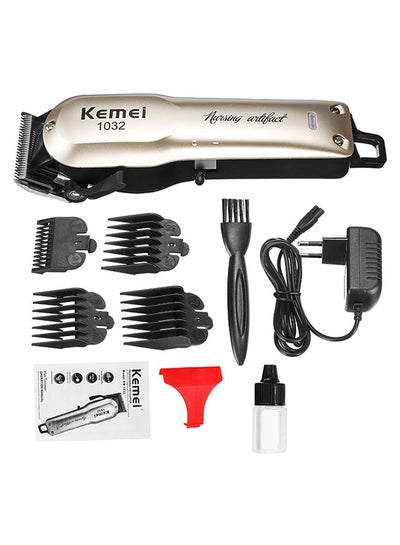 Buy KM-1032 Hair Clipper Black/Gold in Saudi Arabia