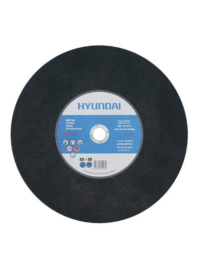 Buy Metal Cutting Disc Black/White/Blue in Saudi Arabia