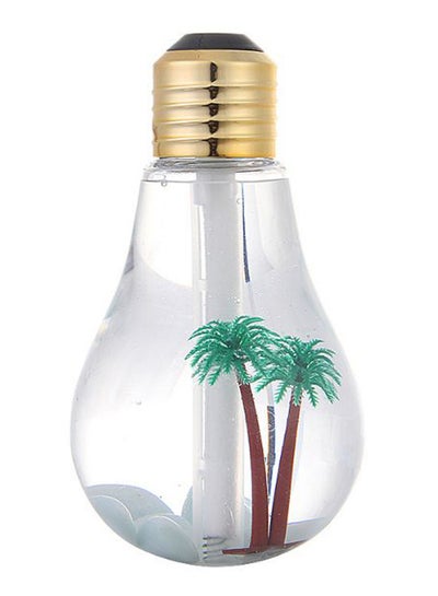 اشتري جهاز ترطيب هواء بتصميم مصباح LED مزود بمنفذ USB سعة 400 مل 400 مل 5 وات ZH230214-019 متعدد الألوان في السعودية