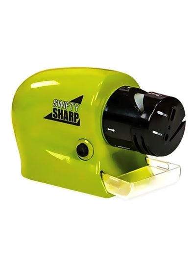 Buy Cordless Motorized Knife Sharpener Green/Black in Saudi Arabia