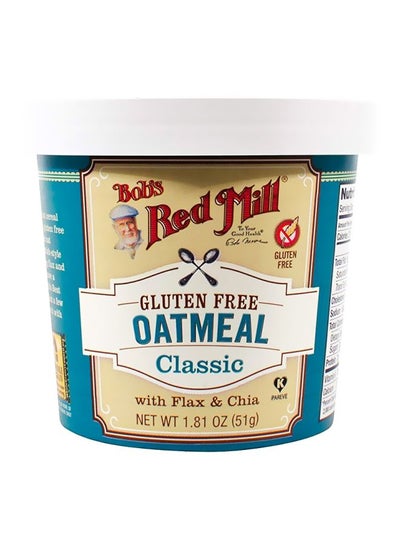 Buy Gluten Free Oatmeal Classic 51grams in UAE