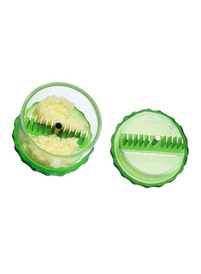 Buy Garlic Cutter Green/Clear in Saudi Arabia