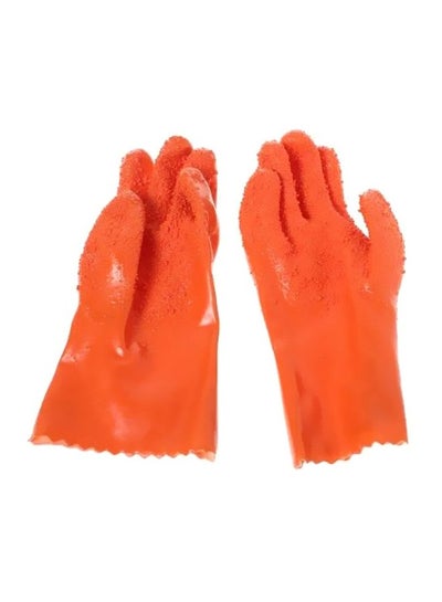 Buy Peeling Potatoes Glove Orange in Saudi Arabia