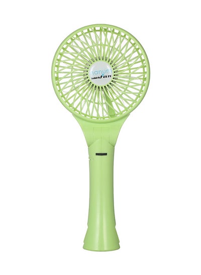 Buy Rechargeable USB Handheld Fan 19121 Green in UAE